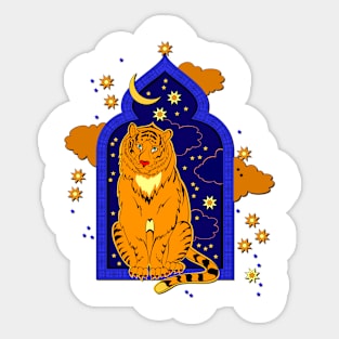 Fantasy tiger Sticker